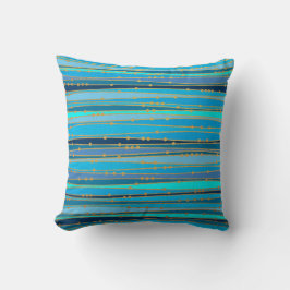 Blue Zen | Custom Throw Pillow Kissen