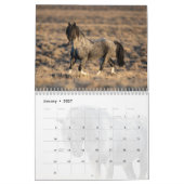 Blue Zeus Wild Horse Calendar Kalender (Jan 2027)