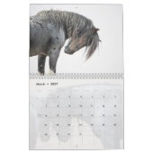 Blue Zeus Wild Horse Calendar Kalender (Mär 2027)