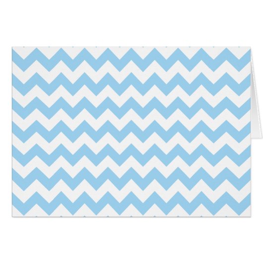 Blue Zigzag, Blue Zickzack, geometrisches Muster (Vorderseite (Horizontal))