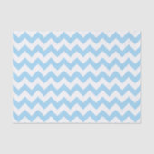 Blue Zigzag, Blue Zickzack, geometrisches Muster Seidenpapier (Vorderseite)