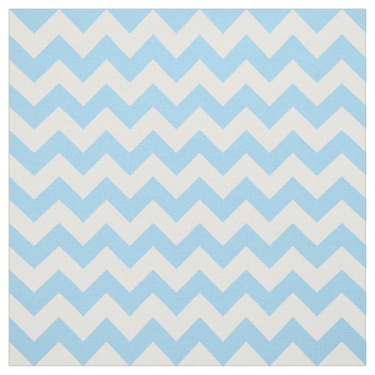 Blue Zigzag, Blue Zickzack, geometrisches Muster Stoff (Muster)