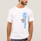 Blue Zuhause Handyman Tools T-Shirt (Vorderseite)