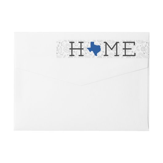 Blue ZUHAUSE Texas (Rückseite)