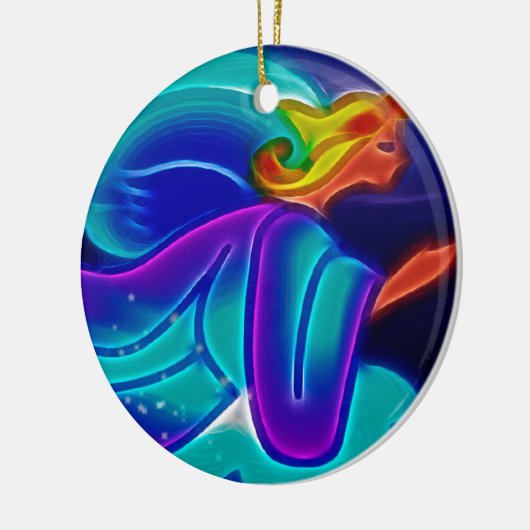 BlueAngel Keramikornament (Links)