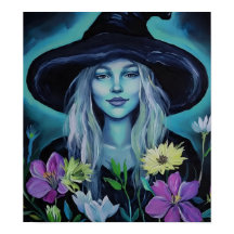 BlueAuraFlowerHexe