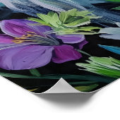 BlueAuraFlowerWitch Poster (Ecke)