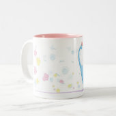 BlueBabyMug Zweifarbige Tasse (Vorderseite Links)