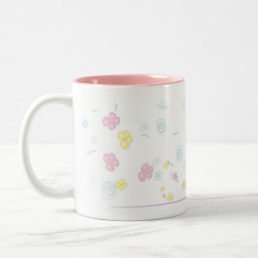 BlueBabyMug Zweifarbige Tasse (Links)