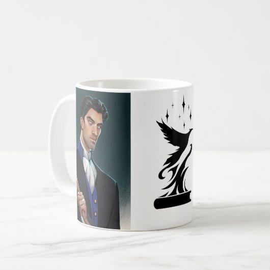 Bluebeard & Izolda Tasse (Vorderseite Links)