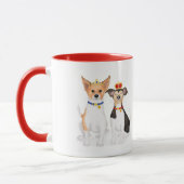 Bluebell & Beth Jack Russells Coronation Tasse (Links)