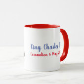 Bluebell & Beth Jack Russells Coronation Tasse (VorderseiteRechts)