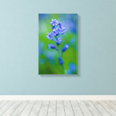 Bluebell Blume Canvas print Leinwanddruck (Insitu (Holzboden))