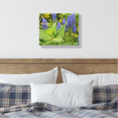 Bluebell Blume Foto drucken auf Leinwand (Insitu (Schlafzimmer))