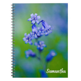 Bluebell Blume Spiral Notebook Notizblock