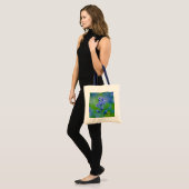 Bluebell Blume Tote Tasche (Vorderseite (Model))