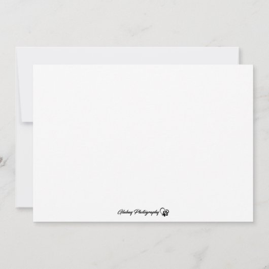 Bluebell Einladung (Rückseite)