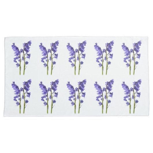 Bluebell Fabric Muster. Kissenbezug (Vorderseite-Rechts)