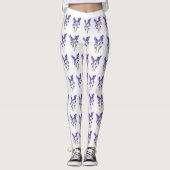 Bluebell Fabric Muster. Leggings (Vorderseite)