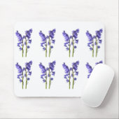 Bluebell Fabric Muster. Mousepad (Mit Mouse)
