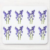Bluebell Fabric Muster. Mousepad (Vorne)