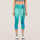 Bluebell Forest Capri Leggings (Vorderseite)
