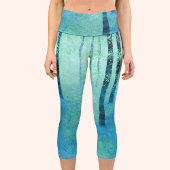 Bluebell Forest Capri Leggings