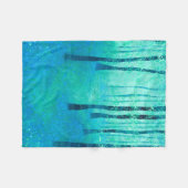 Bluebell Forest Fleecedecke (Vorderseite (Horizontal))