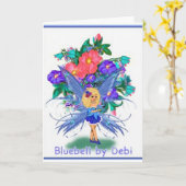 Bluebell greeting Card Karte (Gelbe Blume)