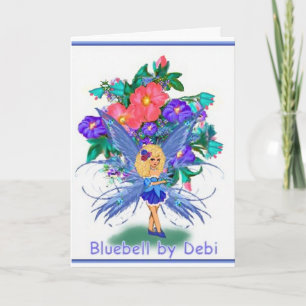 Bluebell greeting Card Karte