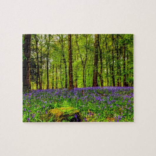 Bluebell-Holz Puzzle (Horizontal)