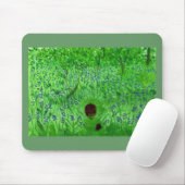 Bluebell Igels Woodland Mousepad (Mit Mouse)