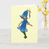 Bluebell Karte (Gelbe Blume)