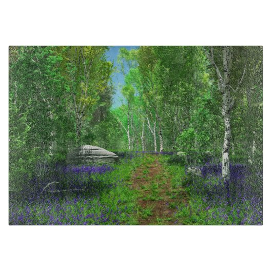 Bluebell Light Cutting Board Schneidebrett (Vorderseite)