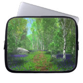 Bluebell Light Laptop Sleeve (Vorderseite)