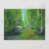 Bluebell Light Postcard Postkarte (Vorderseite)
