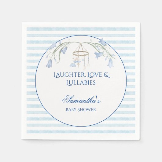 Bluebell Mobile Celestial Boy Baby Shooter Serviette (Vorderseite)