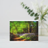 Bluebell Postkarte (Stehend Vorderseite)