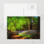 Bluebell Postkarte (Vorne/Hinten)
