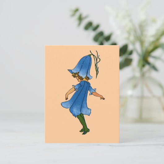 Bluebell Postkarte (Stehend Vorderseite)