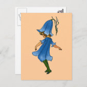 Bluebell Postkarte (Vorne/Hinten)