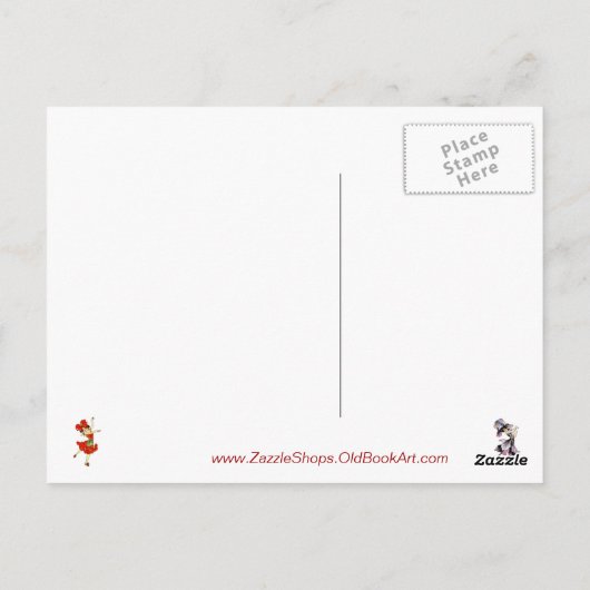 Bluebell Postkarte (Rückseite)