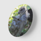 Bluebell Runde Wanduhr (Winkel)
