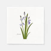 Bluebell Serviette (Vorderseite)