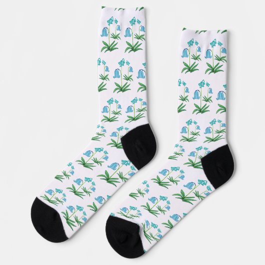 Bluebell Socken (Linkes Detail)