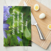 Bluebell und Butterfly ~ Küchentücher (Viertel Falte)