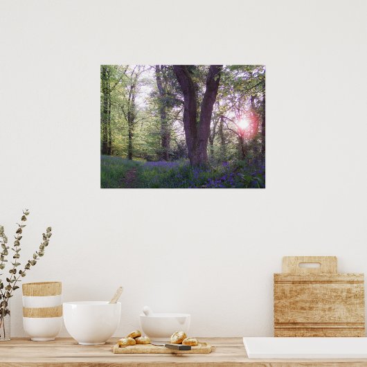 Bluebell Walk Poster (Küche)