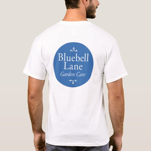 Bluebell weiß T-Shirt (Rückseite)