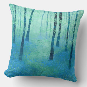 Bluebell Woodland Kissen