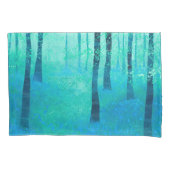 Bluebell Woodland Kissenbezug (Vorderseite-Links)
